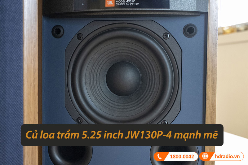 Củ loa trầm 5.25 inch JW130P-4 mạnh mẽ