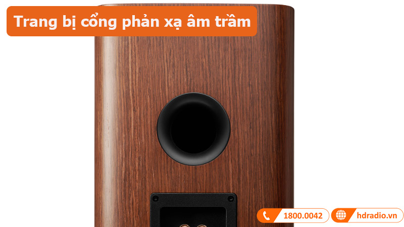 Loa bookshelf JBL HDI 1600 cổng phản xạ âm trầm 