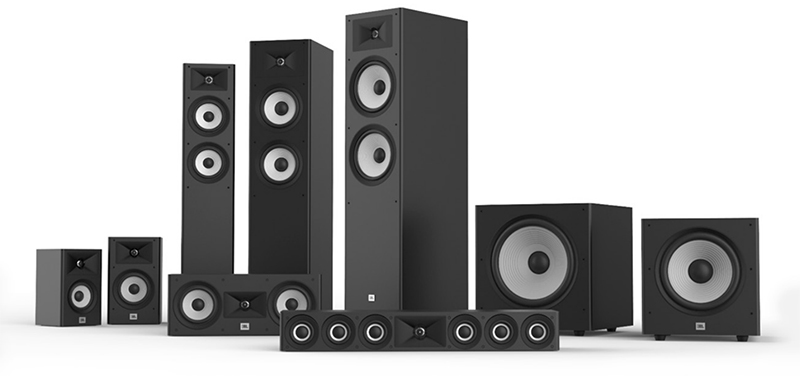 dòng loa JBL STAGE màu đen