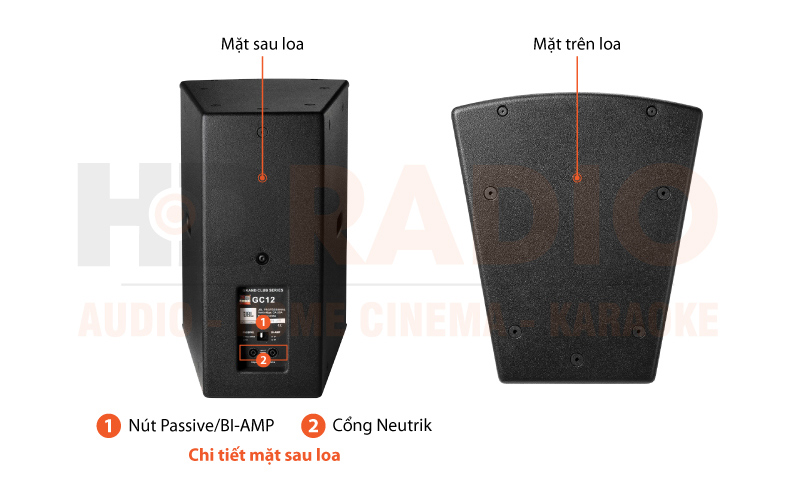 Chú thích Loa JBL GC12
