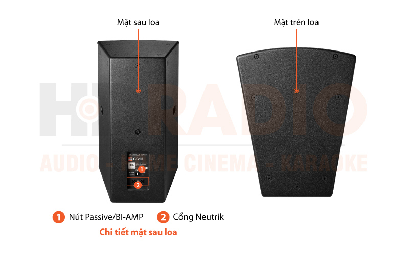 Chú thích Loa JBL GC15