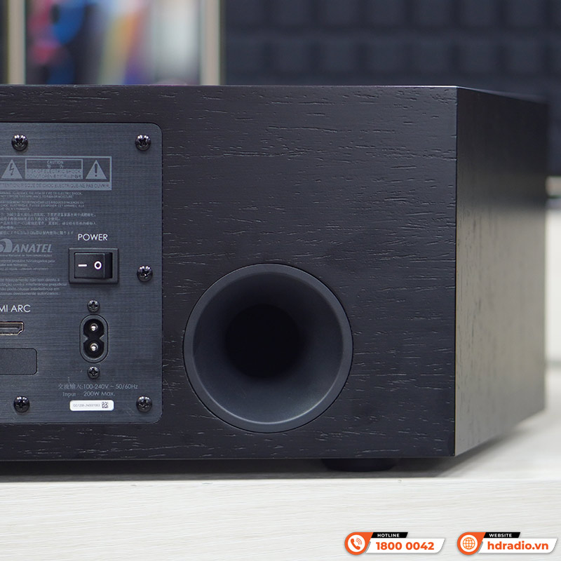 Loa JBL L42ms Music System, DAC 24-bit/96 kHz, WiFi, Bluetooth, AUX, HDMI ARC, đi kèm remote, Công Suất 200W-6