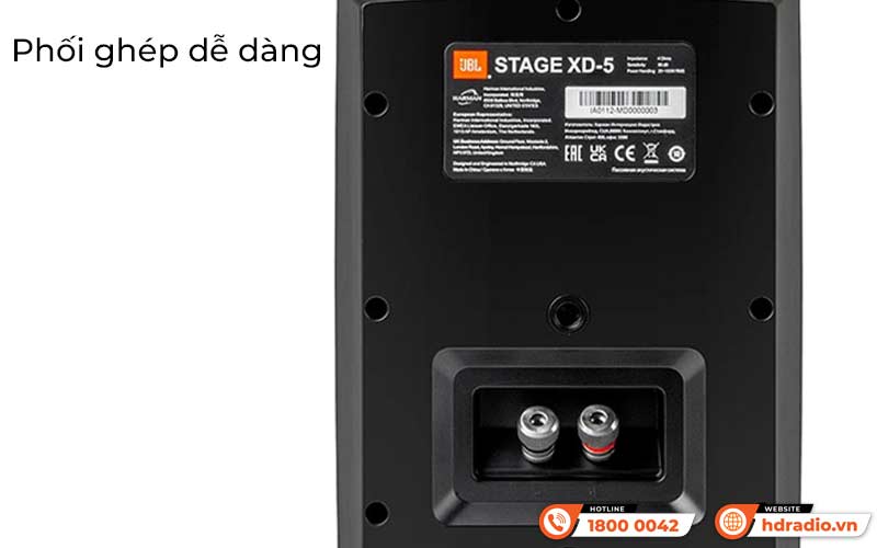 Phối ghép Loa JBL Stage XD-5