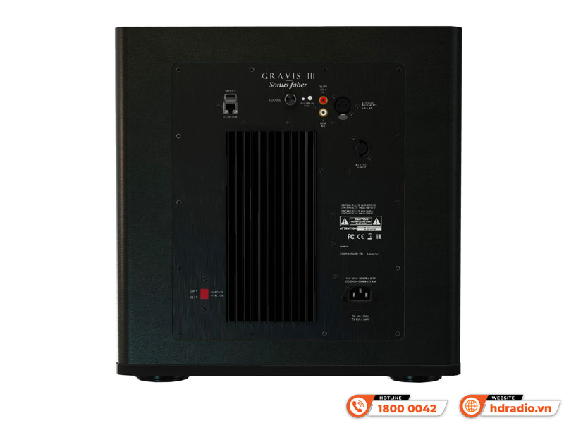 Kết nối Loa sub Sonus faber Gravis III