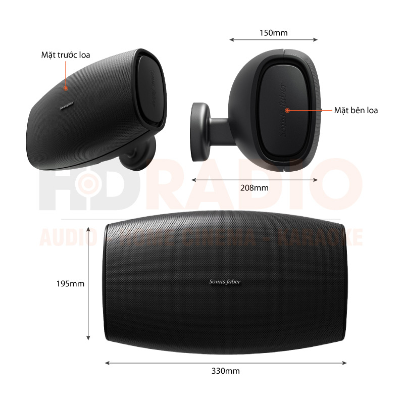 Chú thích Loa Sonus faber Aster