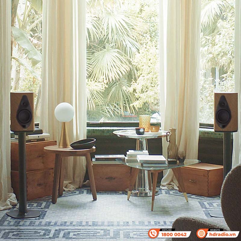 Loa Sonus faber Duetto, 105dB, 37 Hz –30.000 Hz, DAC, Apple AirPlay 2, Chromecast, Bluetooth, Wifi, Optical, HDMI-8