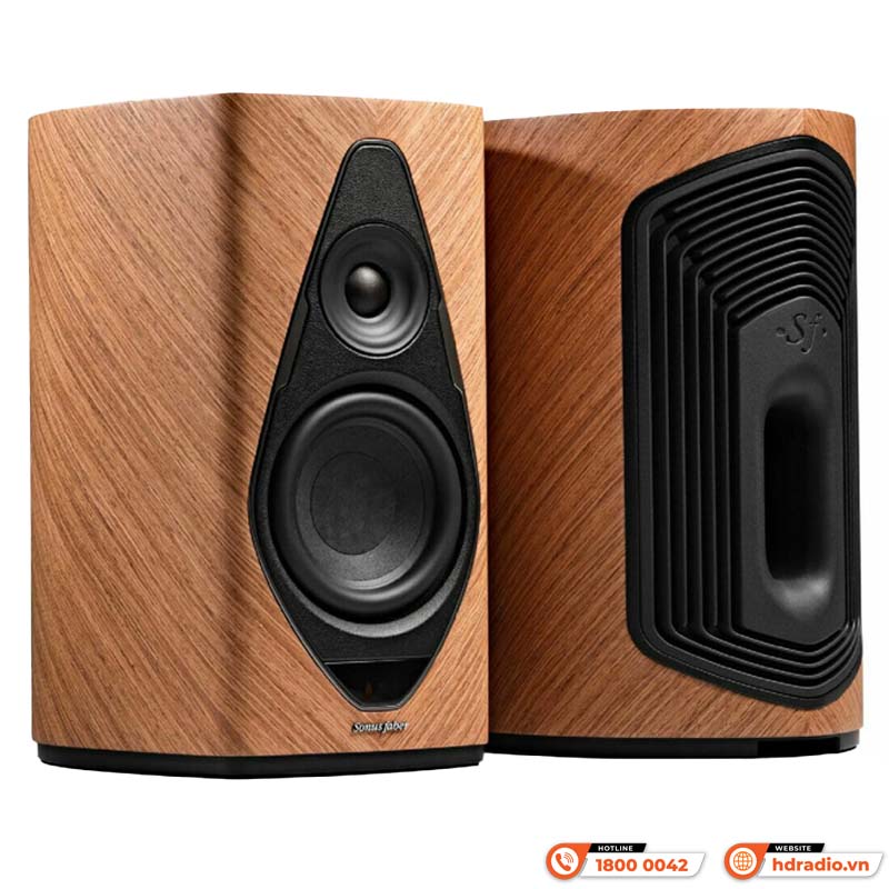 Loa Sonus faber Duetto, 105dB, 37 Hz –30.000 Hz, DAC, Apple AirPlay 2, Chromecast, Bluetooth, Wifi, Optical, HDMI-2