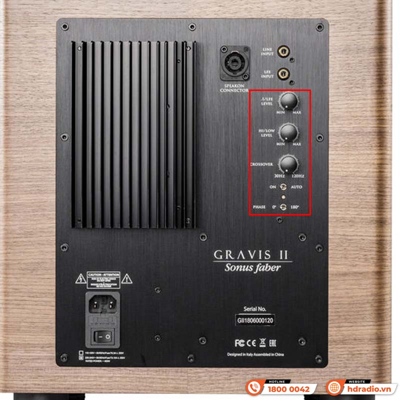 Loa Sub Sonus Faber Gravis II