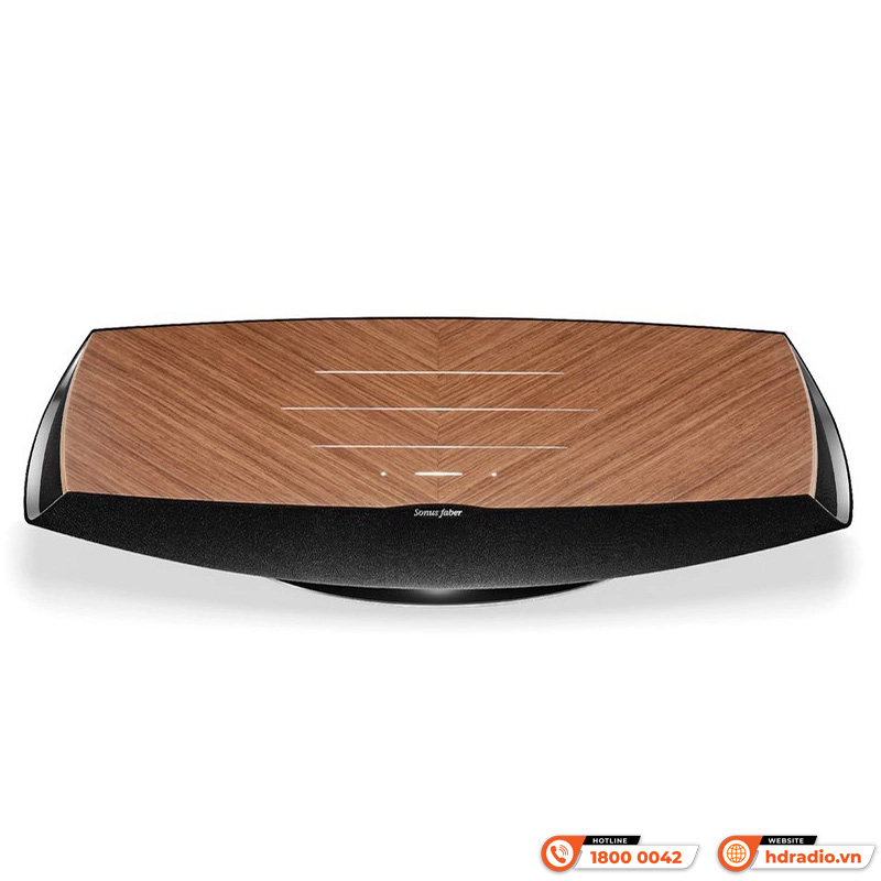 Loa Sonus Faber Omnia, Bass 16.5cm, 490W, 30Hz – 25kHz, WiFi, Bluetooth, HDMI ARC, MM Phono/Line-in, Ethernet, Apple AirPlay 2, Chromecast, Spotify, TIDAL, Roon Ready-1