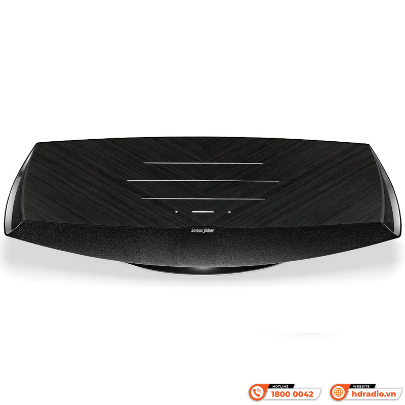 Loa Sonus Faber Omnia, Bass 16.5cm, 490W, 30Hz – 25kHz, WiFi, Bluetooth, HDMI ARC, MM Phono/Line-in, Ethernet, Apple AirPlay 2, Chromecast, Spotify, TIDAL, Roon Ready-4