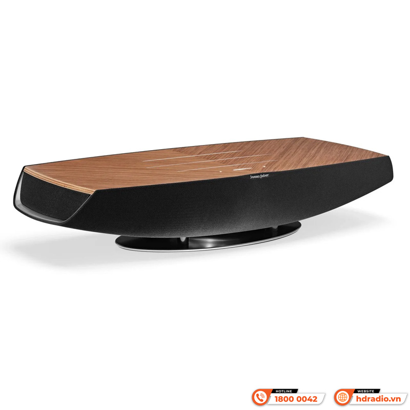 Loa Sonus Faber Omnia, Bass 16.5cm, 490W, 30Hz – 25kHz, WiFi, Bluetooth, HDMI ARC, MM Phono/Line-in, Ethernet, Apple AirPlay 2, Chromecast, Spotify, TIDAL, Roon Ready-2