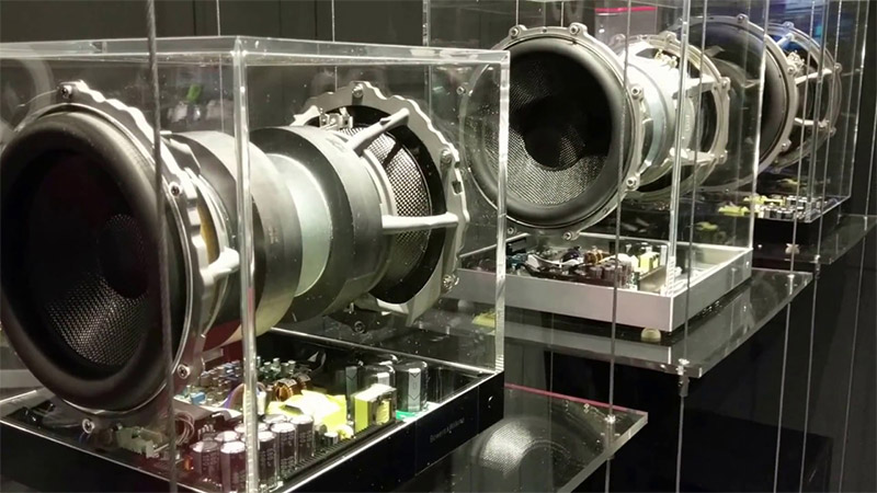 Củ loa bass 20 cm của DB3D Loa Sub B&W DB3D