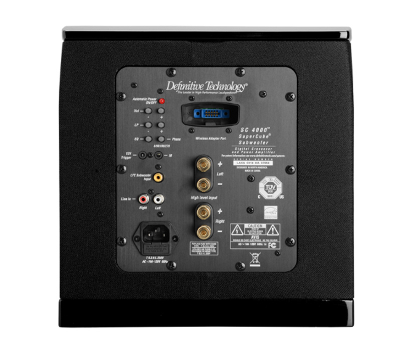 Mặt sau Loa sub Definitive Technology SuperCube 4000