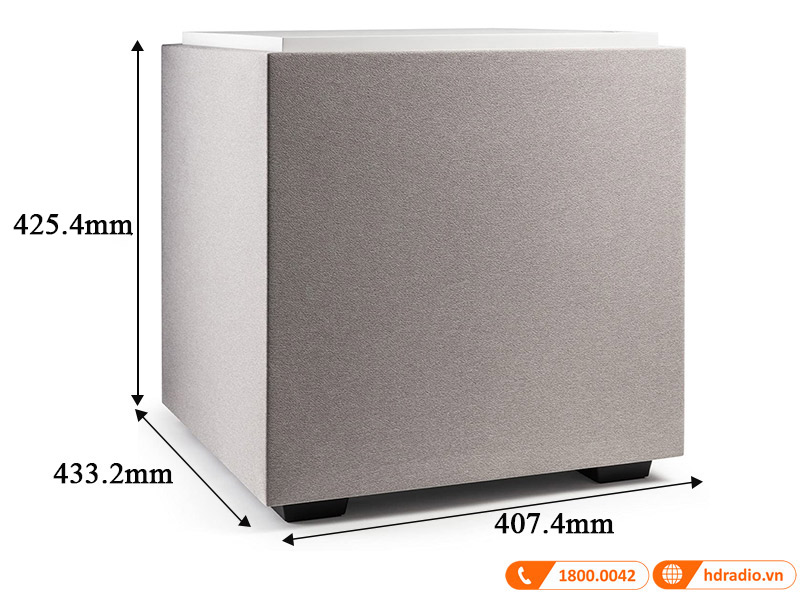 kich thuoc loa Definitive Technology Descend DN10