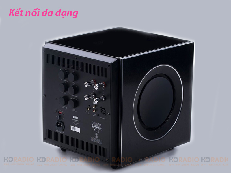 Kết nối dễ dàng với Loa Sub KEF Reference 8B Loa Sub KEF Reference 8B