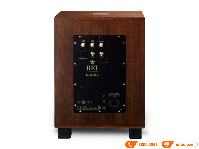 Cổng Kết nối Loa sub Rel Classic 98