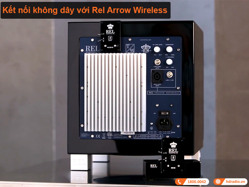 sub Rel T7X voi kha nang ket noi khong day