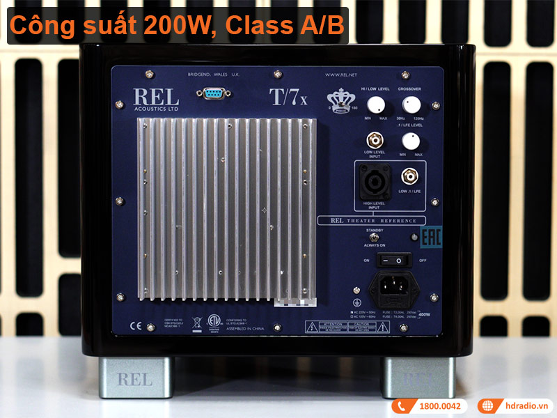 sub dien Rel T7X dat cong suat 200w