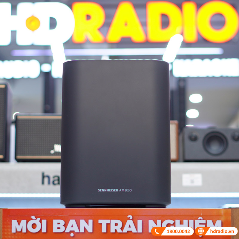 Loa Sennheiser Ambeo Sub SW02, Bass 20cm, công Suất 350W-1