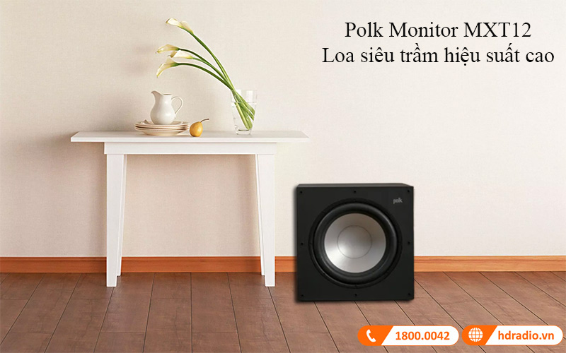 Loa sub Polk Monitor MXT12 Loa Polk Monitor MXT12