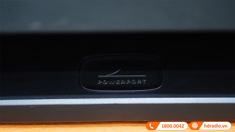 logo ở chân đế