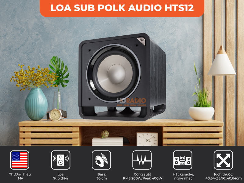 Loa sub Polk Audio HTS12