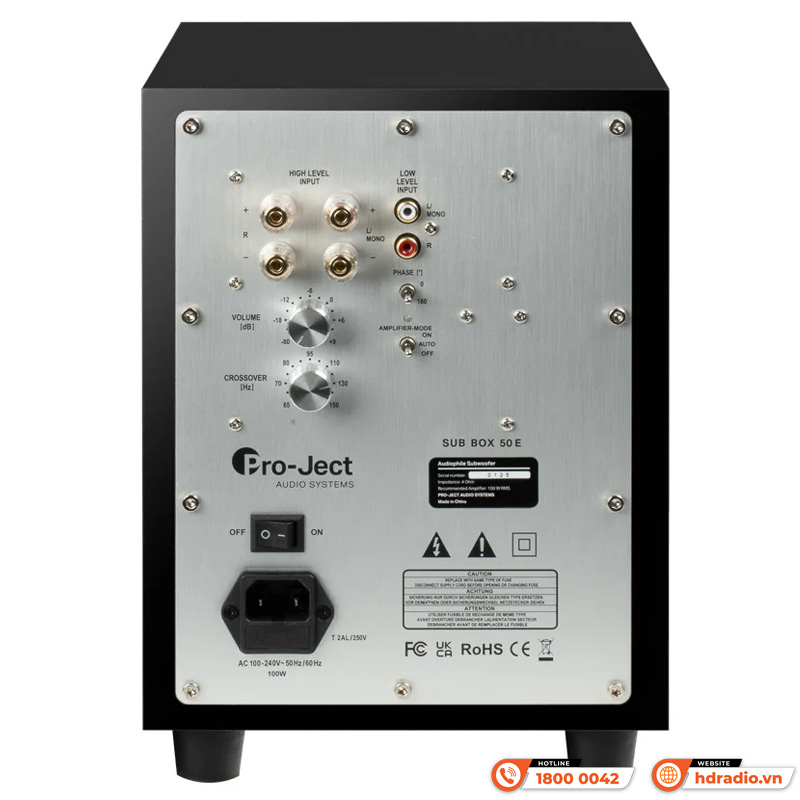 Loa sub Pro-Ject Box 50 E