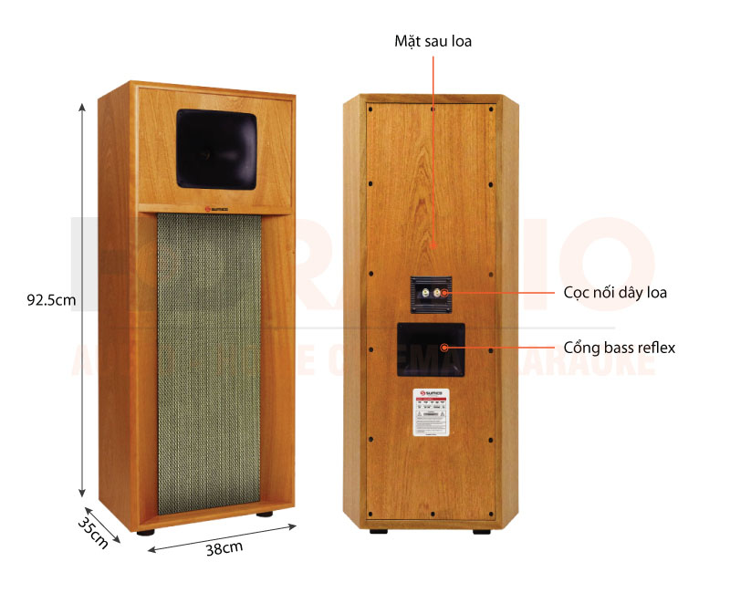 Loa Sumico Gold Horn 12