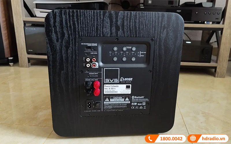 mặt sau loa SVS SB-1000 Pro 