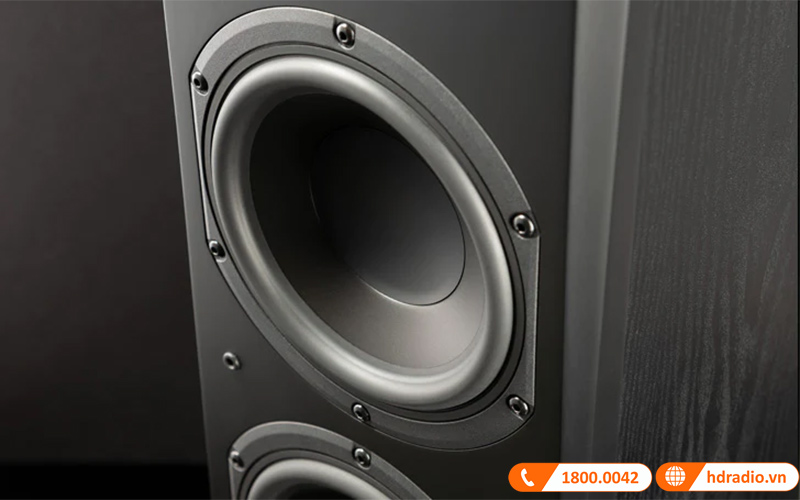 Loa SVS Prime Pinnacle củ loa Woofer với đường kính 16,5cm