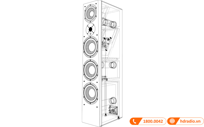 Loa SVS Prime Pinnacle thùng loa chắc chắn