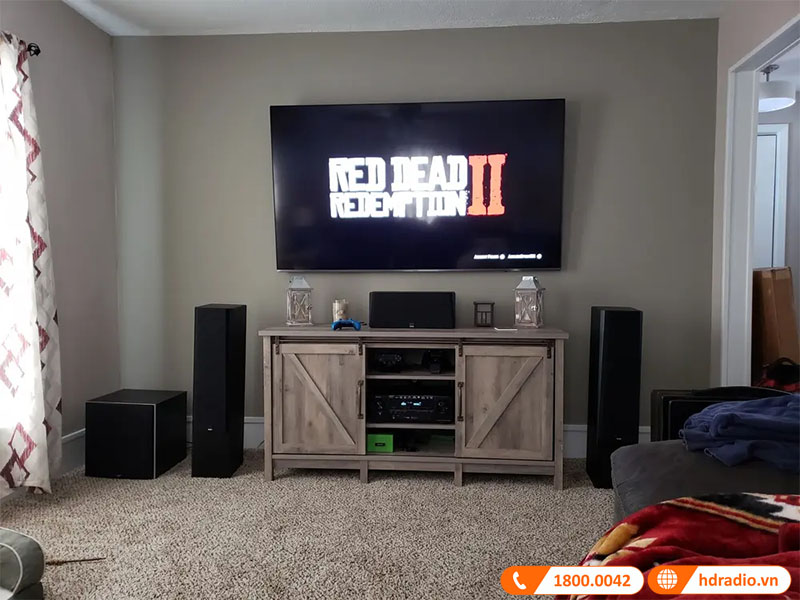 Hệ thống âm thanh vòm 5.0 hoàn hảo