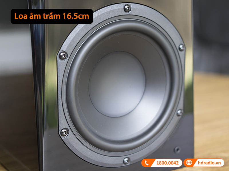 loa âm trầm đường kính 16.5cm