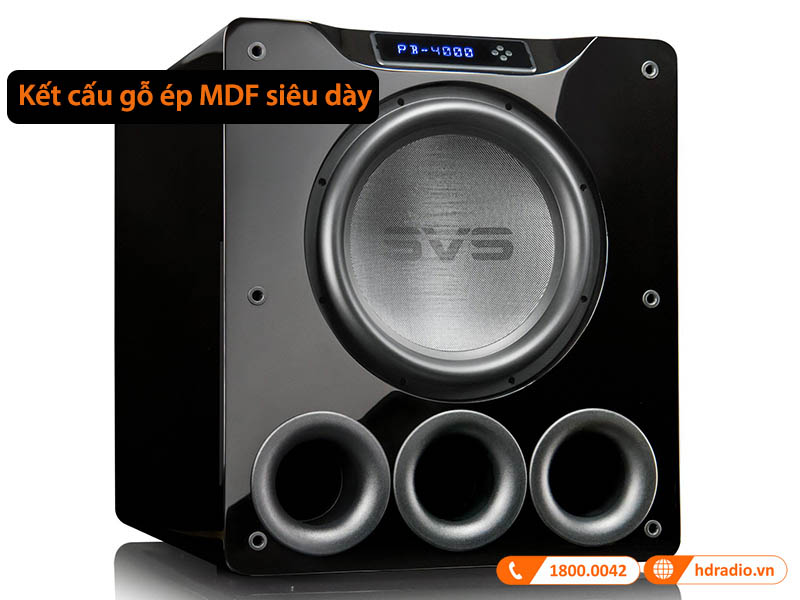 sử dụng chất liệu gỗ MDF siêu dày