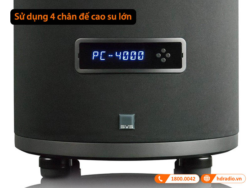 4 chân đế cao su lớn
