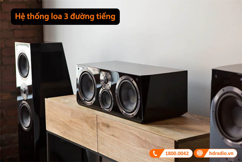 hệ thống loa 3 đường tiếng