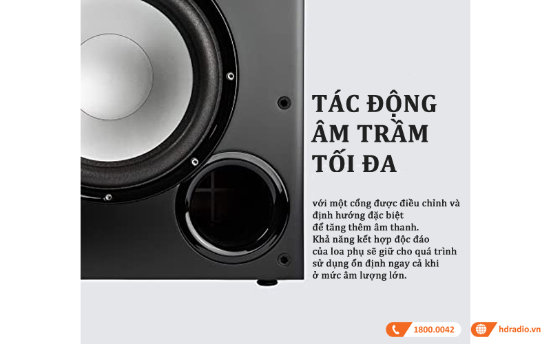 Loa Sub Polk PSW 108 am thanh