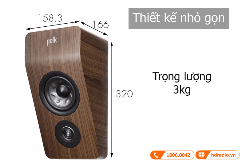Kich thuoc Loa Polk Audio Reserve R900
