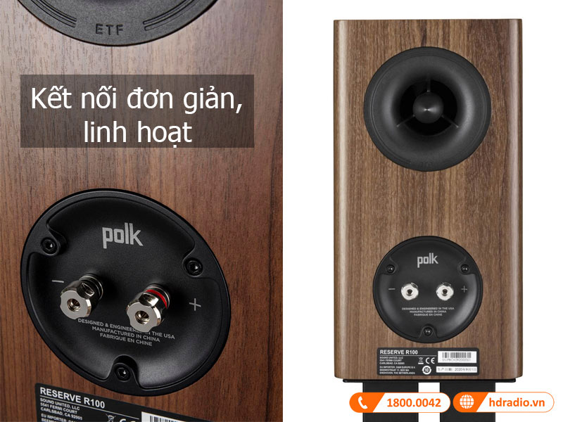 Ket noi Polk Audio R100