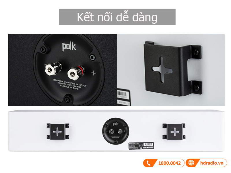 Ket noi Loa Polk Audio Reserve R350