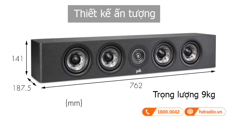 Thiet ke Polk Audio Reserve R350