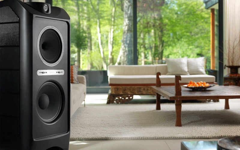 loa Tannoy Kingdom Royal Carbon Black