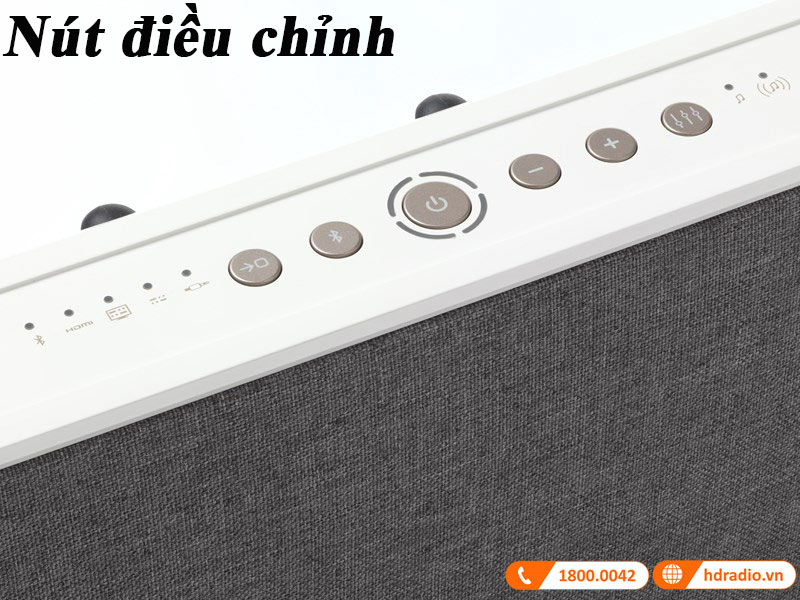 nut chieu chinh loa dali katch one