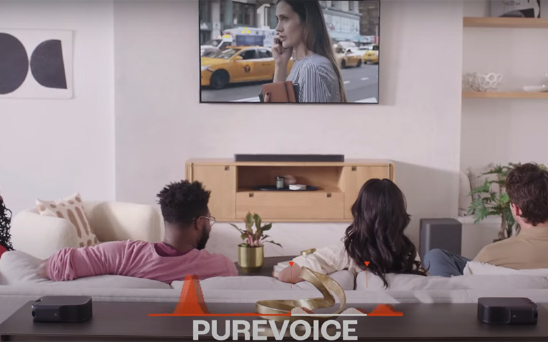 Loa soundbar JBL Bar 1000 công nghệ PureVoice