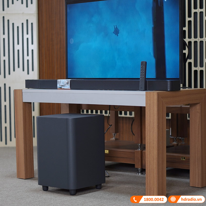 Loa JBL Bar 1000 Chính Hãng, Công Suất 880W 3D Dolby Atmos và DTS, Bluetooth 5.0, Wifi, HDMI, Optical (Âm Thanh Vòm Ảo 7.1.4 Kênh)-5