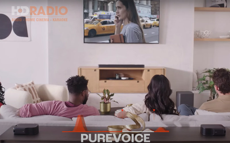 Loa soundbar JBL BAR 1300 công nghệ làm rõ lời thoại 