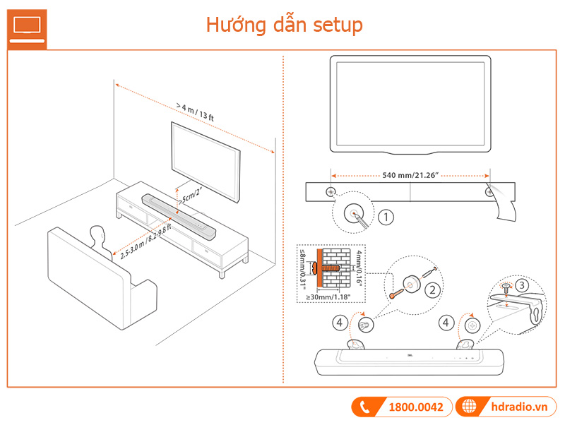 Huong dan su dung loa JBL Bar 300