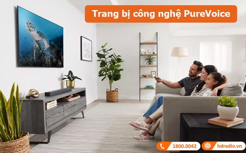 Loa soundbar JBL Bar 300 công nghệ PureVoice