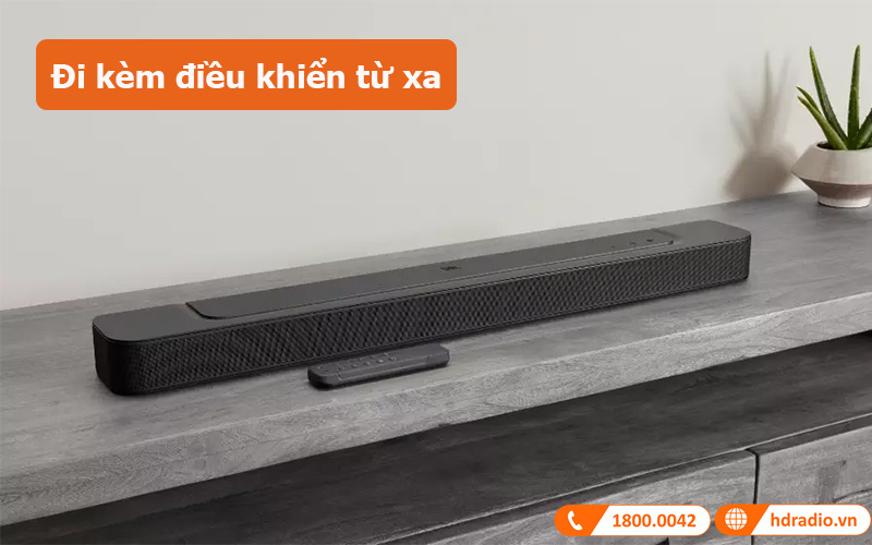 Loa soundbar JBL Bar 300 điều khiển từ xa tiện lợi 
