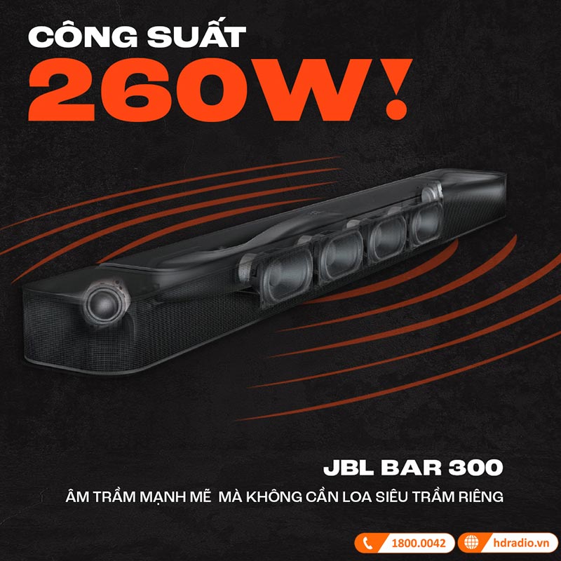 Loa JBL Bar 300-2